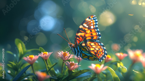 butterfly, generative ai © Saleem