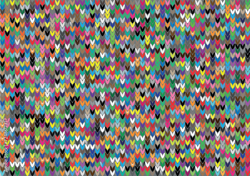 Background variegated knitwear in fantasy style for fabric design. Grunge wall background color. Graphic pattern. Repeat the pattern. Artistic canvas.