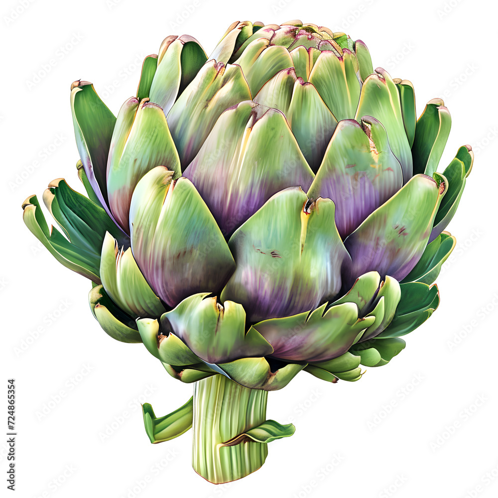 Artichoke isolated on transparent background Artichoke isolated on transparent background