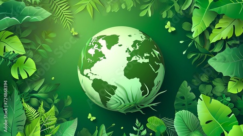 Vector graphic of world environmental health day