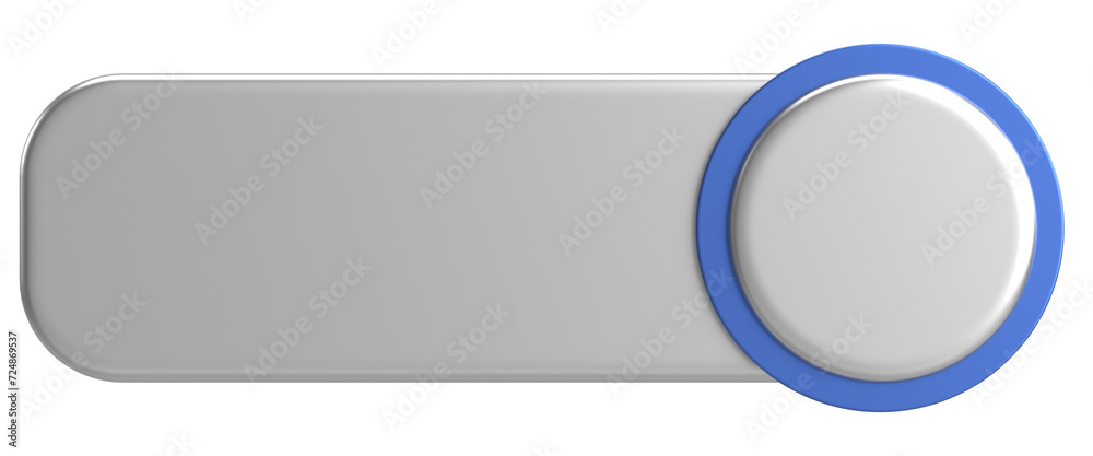 3D button. Empty button. 3D illustration. 3D button. Empty button. 3D illustration.