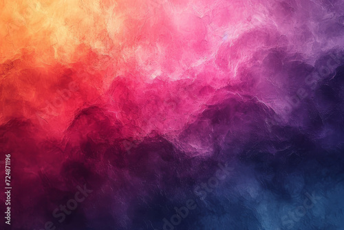 Colorful smoke abstract background, Multicolored Rainbow backdrop for product advertising, posters, stories, banners