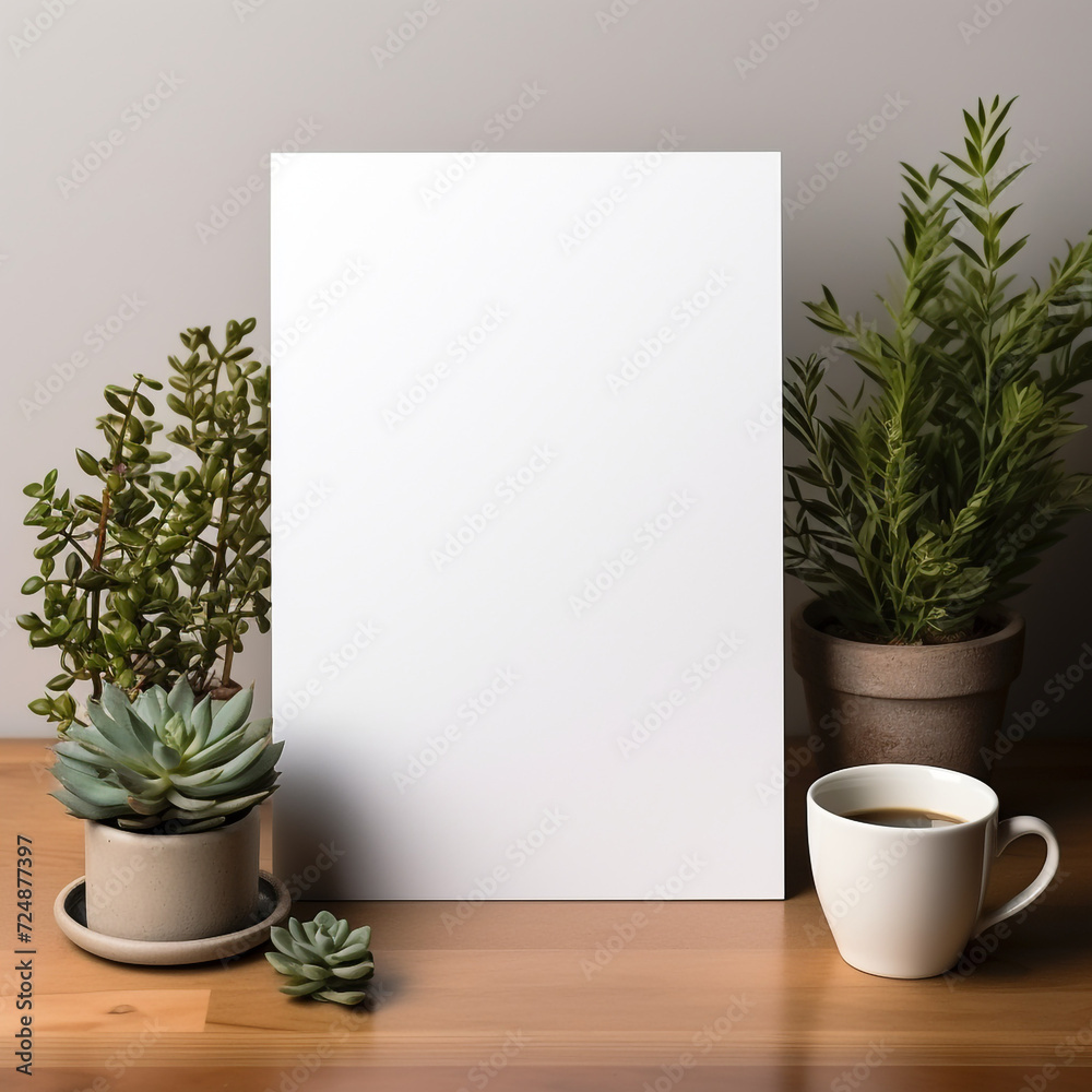 two hands holding a empty paper list сreated with Generative Ai two hands holding a empty paper list сreated with Generative Ai