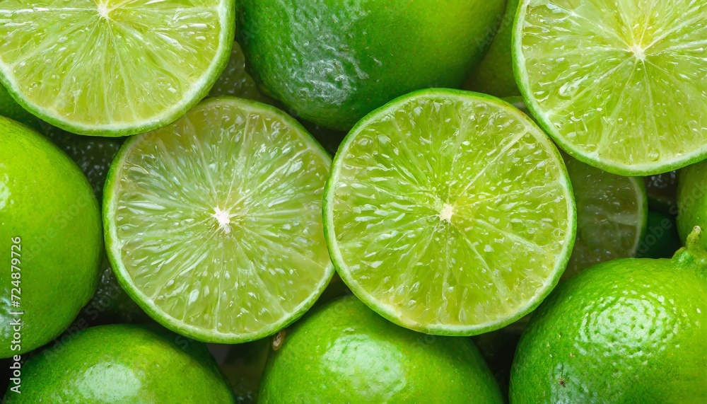 lime slices lime slices
