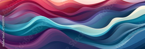 blue green and red with aubergine gray accents background , generated by AI photo