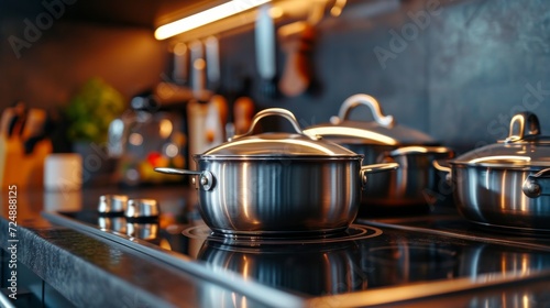 Pot With Lid and Spoon on Table, Black Friday