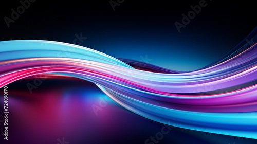 Beautiful abstract multicolored translucent glass background Generation AI