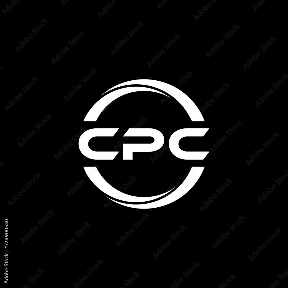 CPC letter logo design with black background in illustrator, cube logo, vector logo, modern alphabet font overlap style. calligraphy designs for logo, Poster, Invitation, etc. CPC letter logo design with black background in illustrator, cube logo, vector logo, modern alphabet font overlap style. calligraphy designs for logo, Poster, Invitation, etc.