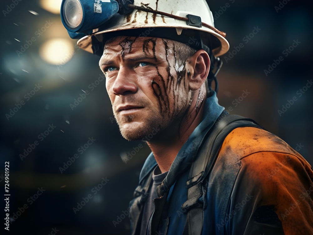 portrait of a man wearing helmet portrait of a man wearing helmet