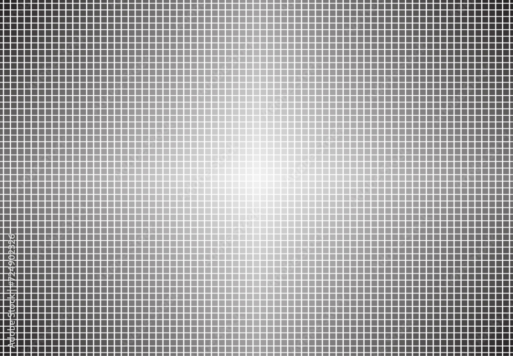 Transparent halftone pixel effect abstract background. Smooth gradient lightening of black color to the center Transparent halftone pixel effect abstract background. Smooth gradient lightening of black color to the center