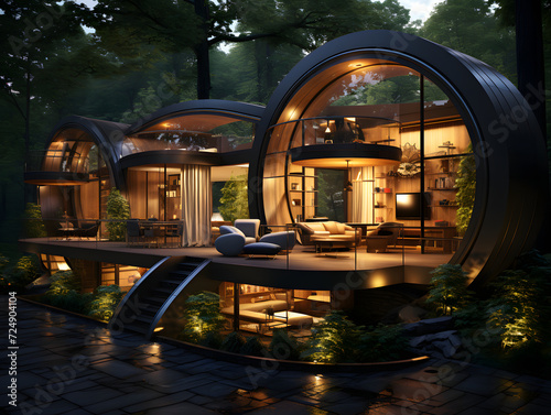 An idea for a cabin in the woods
