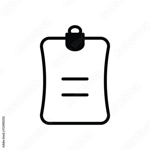 24 hot water bottle icon with white background vector stock illustration