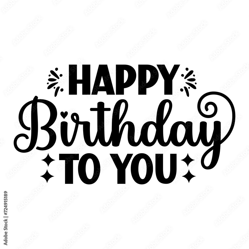Birthday typography design on plain white transparent isolated background for card, shirt, hoodie, sweatshirt, apparel, tag, mug, icon, poster or badge Birthday typography design on plain white transparent isolated background for card, shirt, hoodie, sweatshirt, apparel, tag, mug, icon, poster or badge