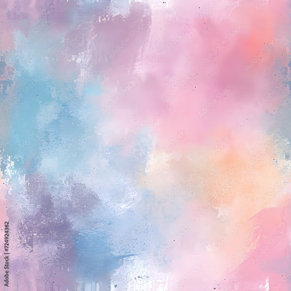 Fototapeta premium pastels digital paper watercolor techniques seamless pattern