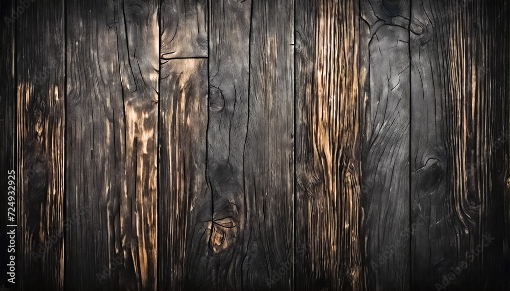 Legno Ombroso- Sfondo Horror con Vecchia Texture in Legno Nero Legno Ombroso- Sfondo Horror con Vecchia Texture in Legno Nero