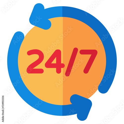 Modern design icon of online shopping