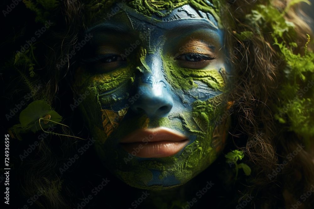 Generative AI picture of mythological creature in fantasy game