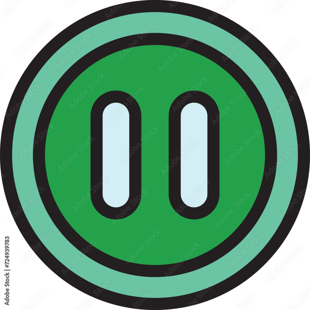 Pause button icon Pause button icon