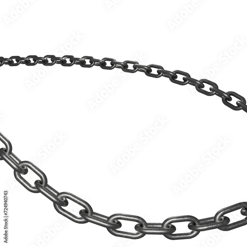 chains,3d rendering ​ 01