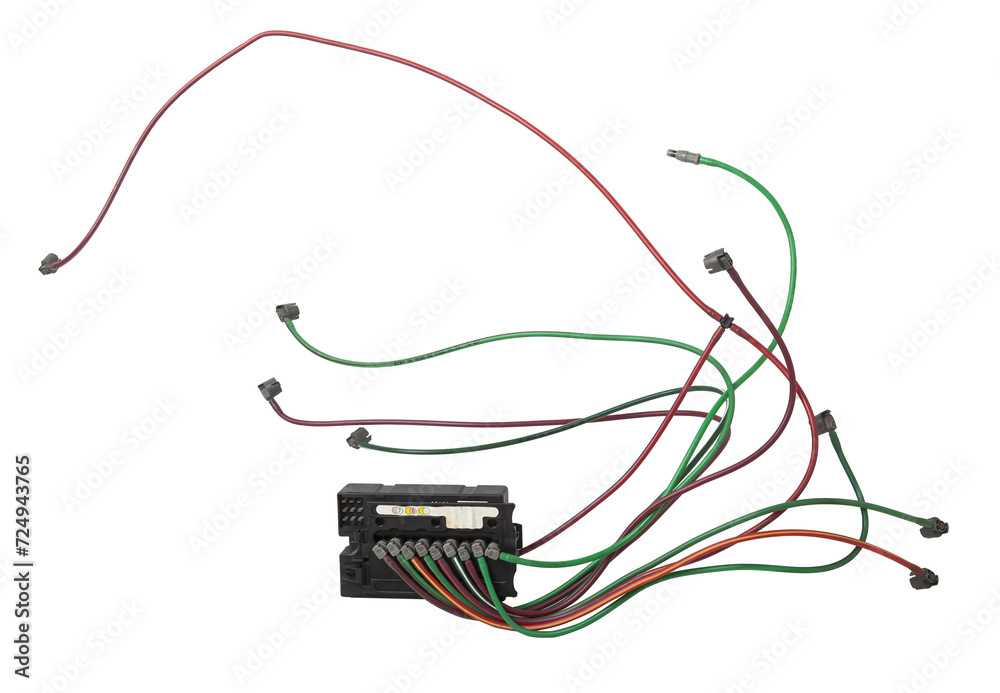 Plastic air distributor through vacuum tubes to select the direction of air movement