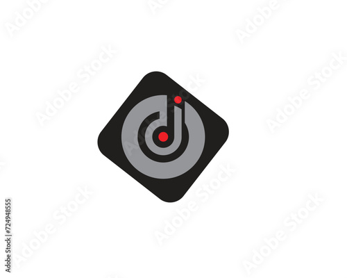 JO letters creative logo design.