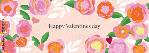 spring cute flower rose element hand drawn illustration