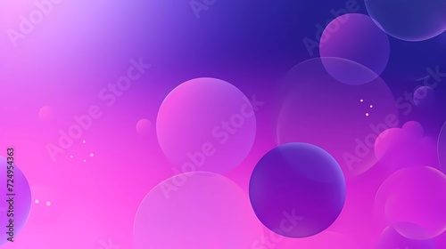gradient purple background with circle theme. generative ai