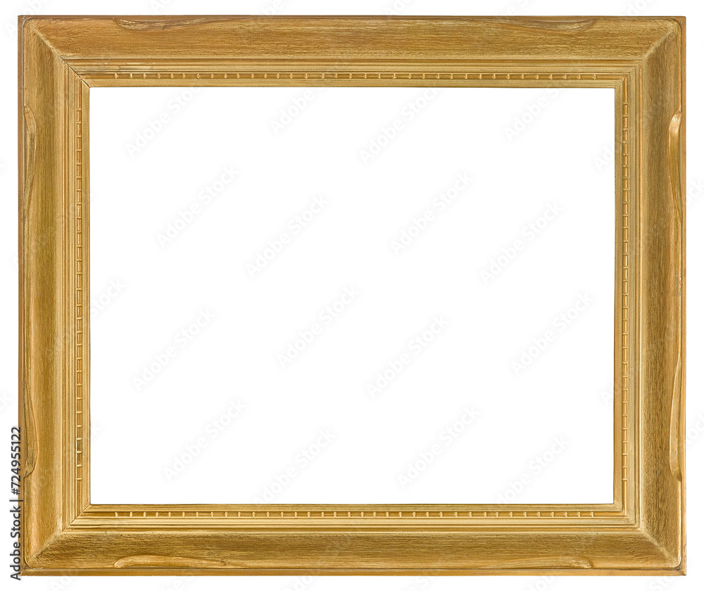 Wooden picture frame in PNG format on a transparent background. Wooden picture frame in PNG format on a transparent background.