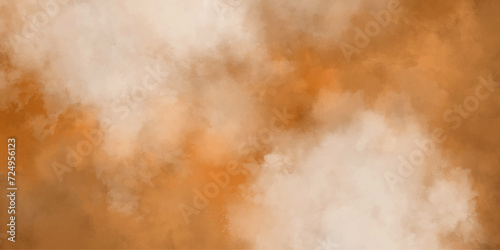 Orange White cloudscape atmosphere.realistic fog or mist cumulus clouds,vector cloud,brush effect,liquid smoke rising.design element before rainstorm smoke swirls transparent smoke mist or smog. 