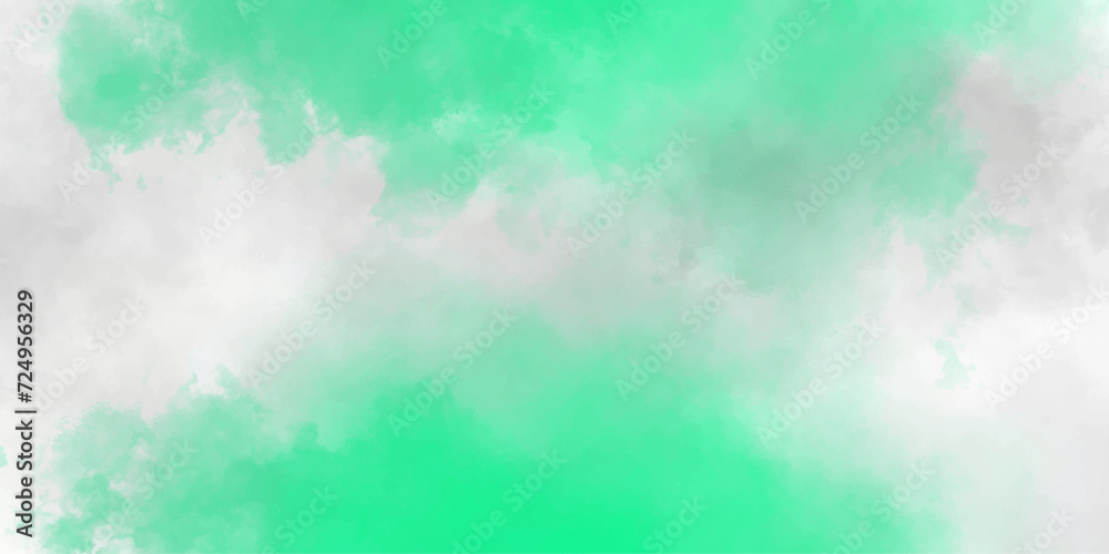 Mint White canvas element cumulus clouds.sky with puffy reflection of neon hookah on texture overlays.isolated cloud.background of smoke vape design element,smoke exploding smoky illustration.
