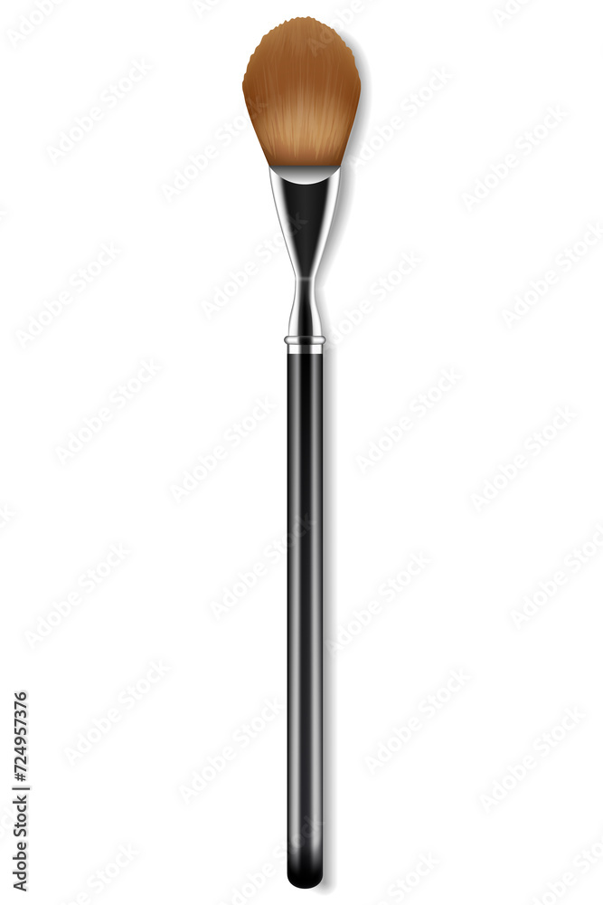 Makeup blush. Beauty cosmetics mockups. Isolated realistic luxury icon. Fashion accessory for cosmetics, artist tool for model face Makeup blush. Beauty cosmetics mockups. Isolated realistic luxury icon. Fashion accessory for cosmetics, artist tool for model face