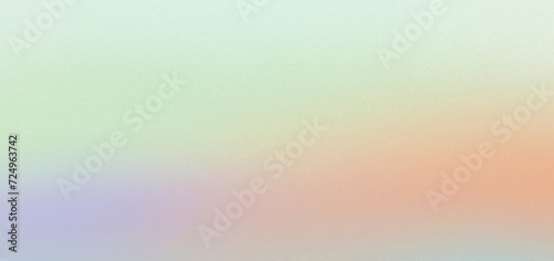 Abstract pastel holographic grainy gradient background for banners, design, advertising, covers, templates and posters