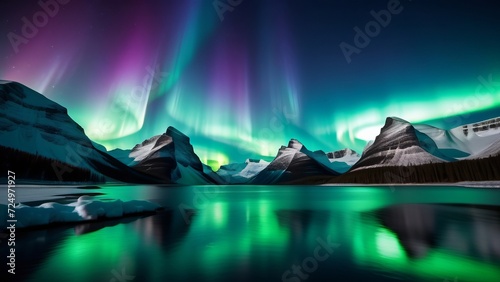 northern lights ai generated