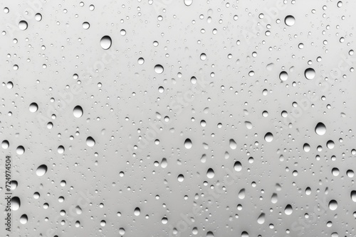 Rain drops on glass