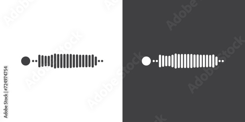 Voice messages icons. Speaker icon. Audio radio app. Voice notes icon line, vector illustration of voice message. chatroom. Record voice message for phone correspondence. Social media icon.