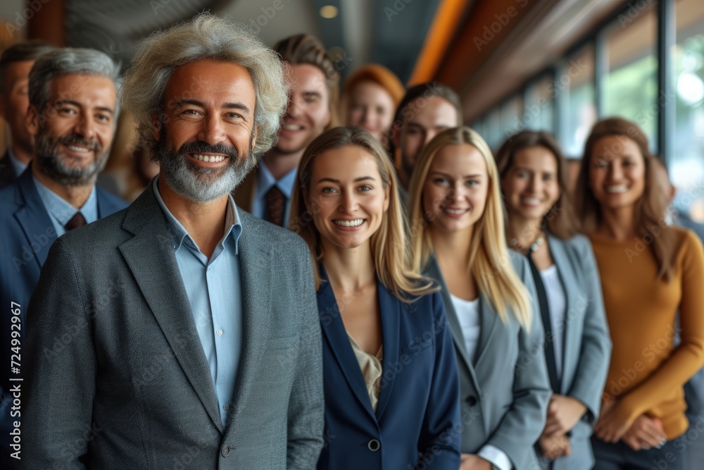 Portrait of a successful business team Portrait of a successful business team