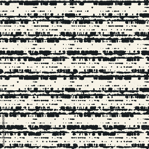 Monochrome Noisy Stained Subtle Striped Pattern