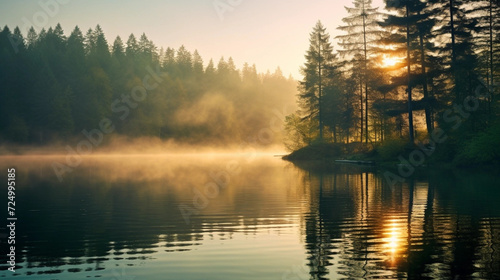 Misty_Sunrise_over_Tranquil_Forest_Lake