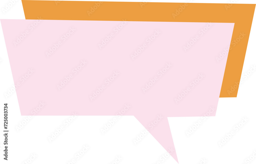illustration of a speech bubble illustration of a speech bubble