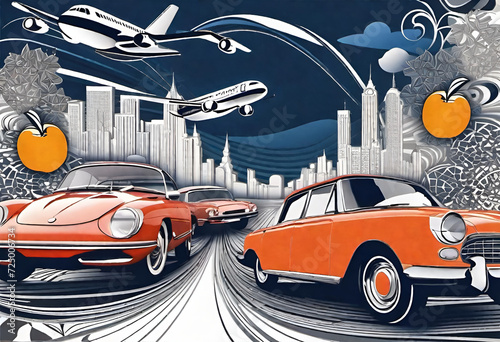 car in the city