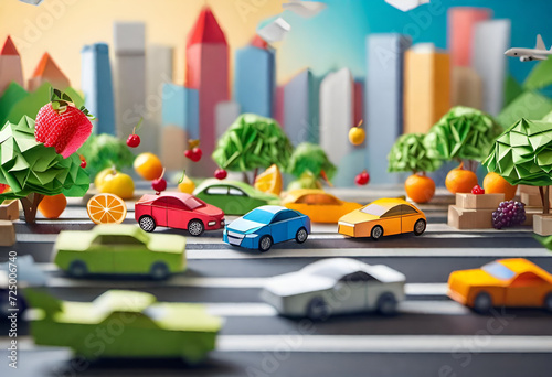 cars in the city