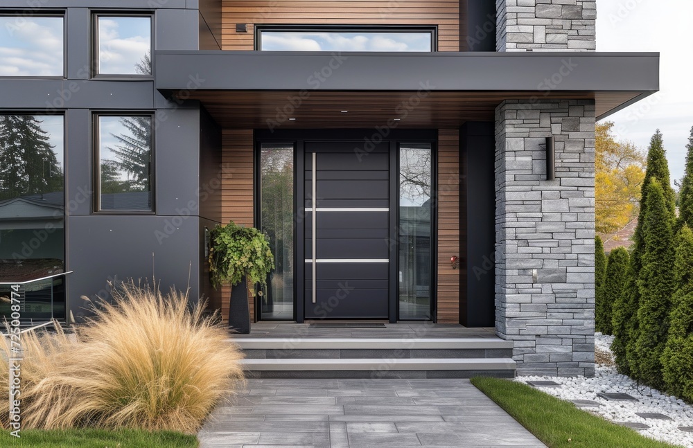 custom made wallpaper toronto digitalan image of the new modern exterior door