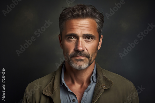 Portrait photography of a pleased man in his 40s © Olivia