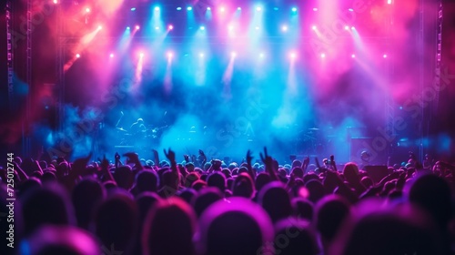 Beautiful background for Musical concert extensions advertising