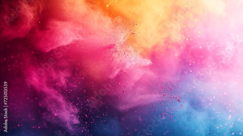 Beautiful background for Holi party advertising