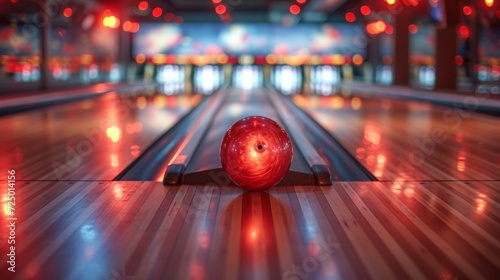 Beautiful background for Bowling advertising