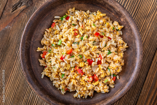 Egg fried rice photo