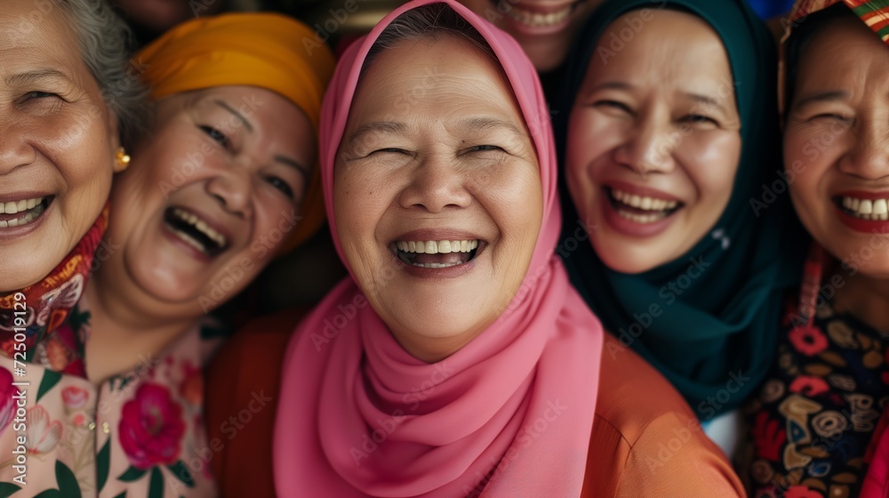 Happy group of multiethnic people - Diverse people smiling at camera outdoors - Community and unity people concept Happy group of multiethnic people - Diverse people smiling at camera outdoors - Community and unity people concept