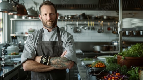 Farm-to-table chef, sourcing local and sustainable ingredients