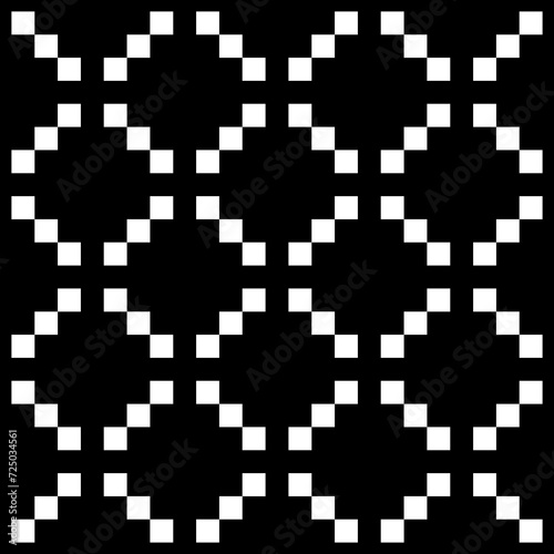 Seamless pattern. Ethnic motif. Quadrangles backdrop. Squares illustration. Geometric background. Checks ornament. Digital paper, textile print, web design, abstract. Tiles wallpaper. Vector artwork.